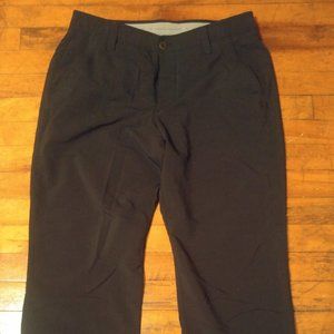 Under Armour Black Stretch Golf Pants 34x30